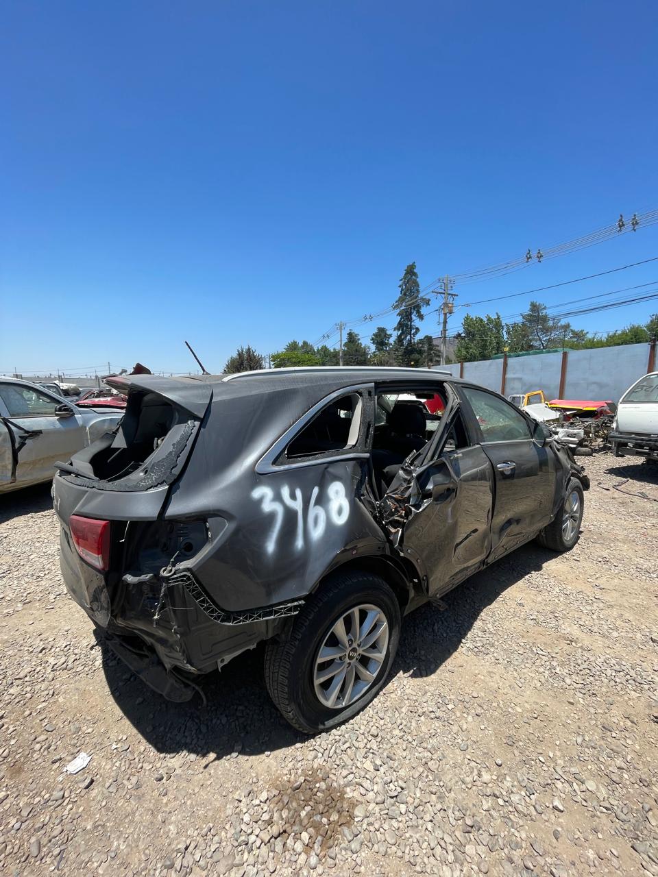 Repuestos Kia Sorento 2017 2.4 bencinero 4x2 en Desarme