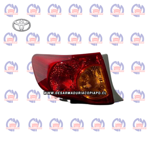 Foco trasero izquierdo toyota corolla 2008 2009 2010 2011