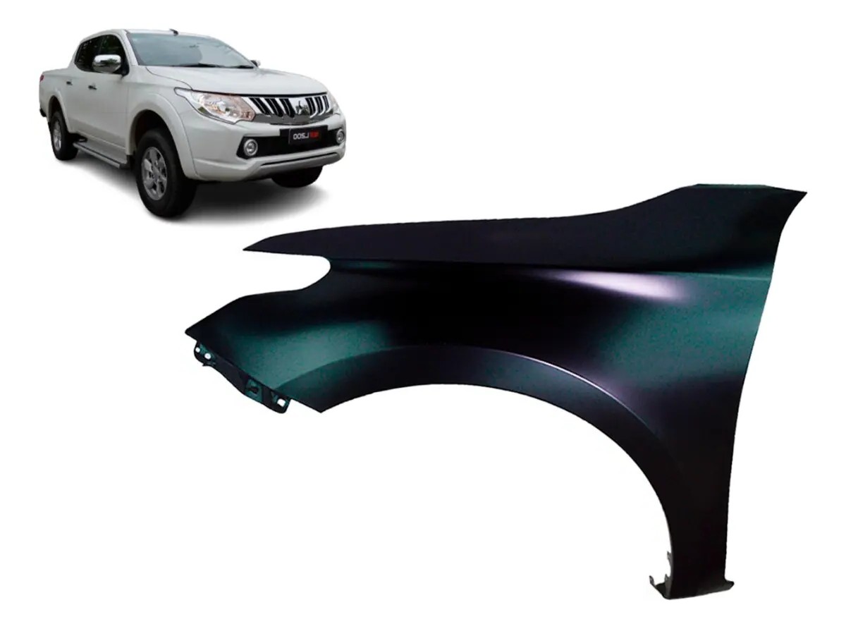 Tapabarro izquierdo mitsubishi l200 2016 2017 2018 2019
