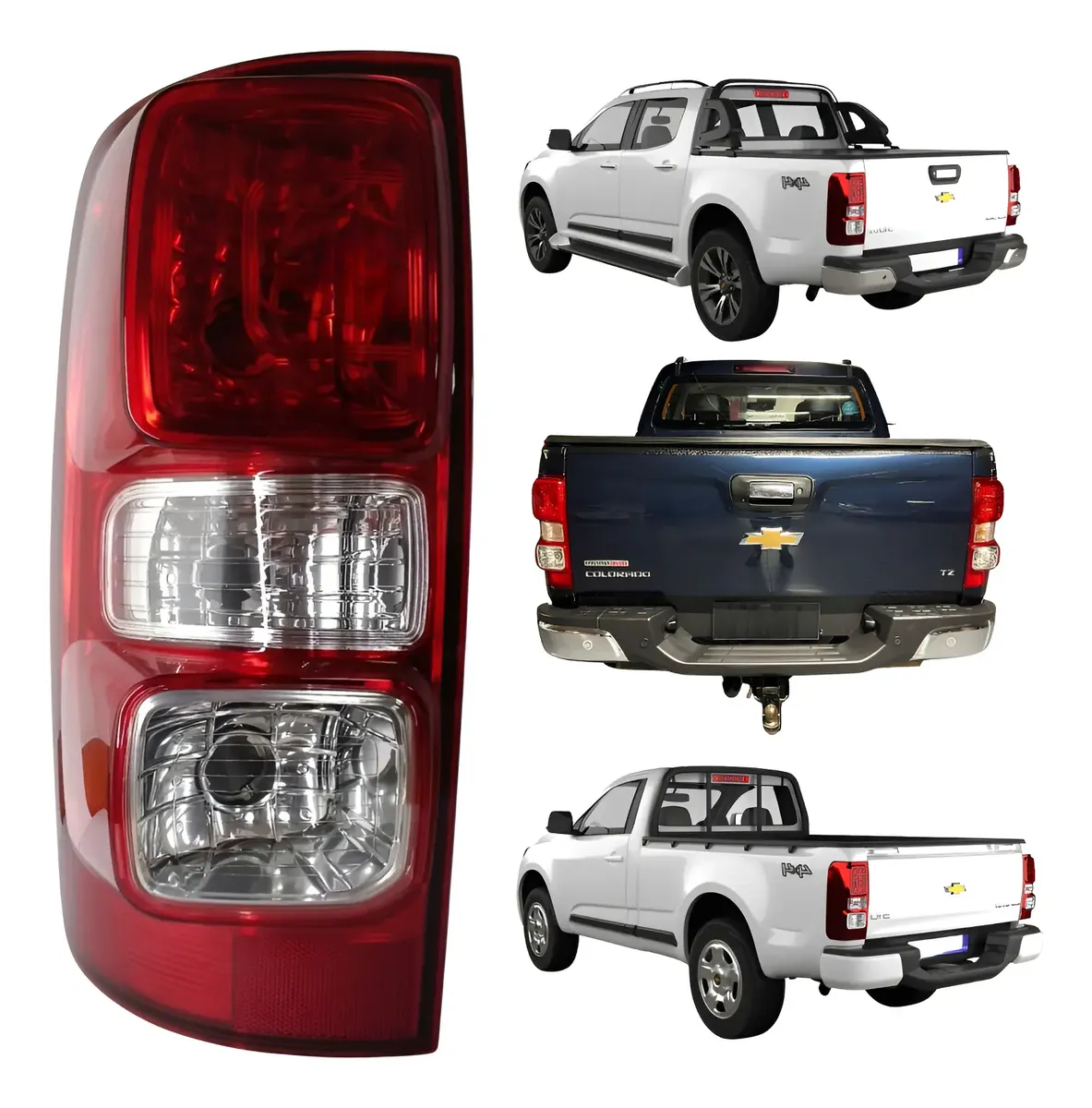 Foco trasero izquierdo chevrolet colorado 2018 2019 2020