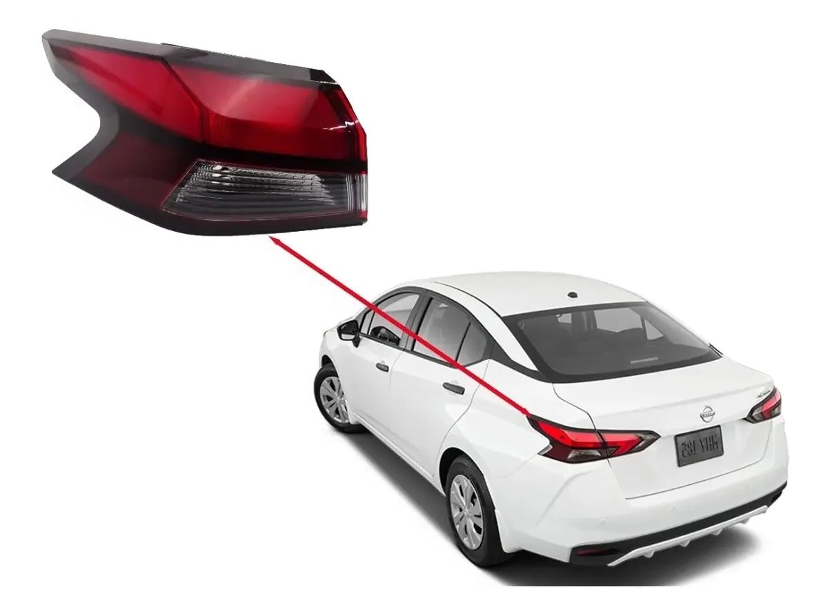 Foco trasero derecho nissan versa 2019 2020 2021