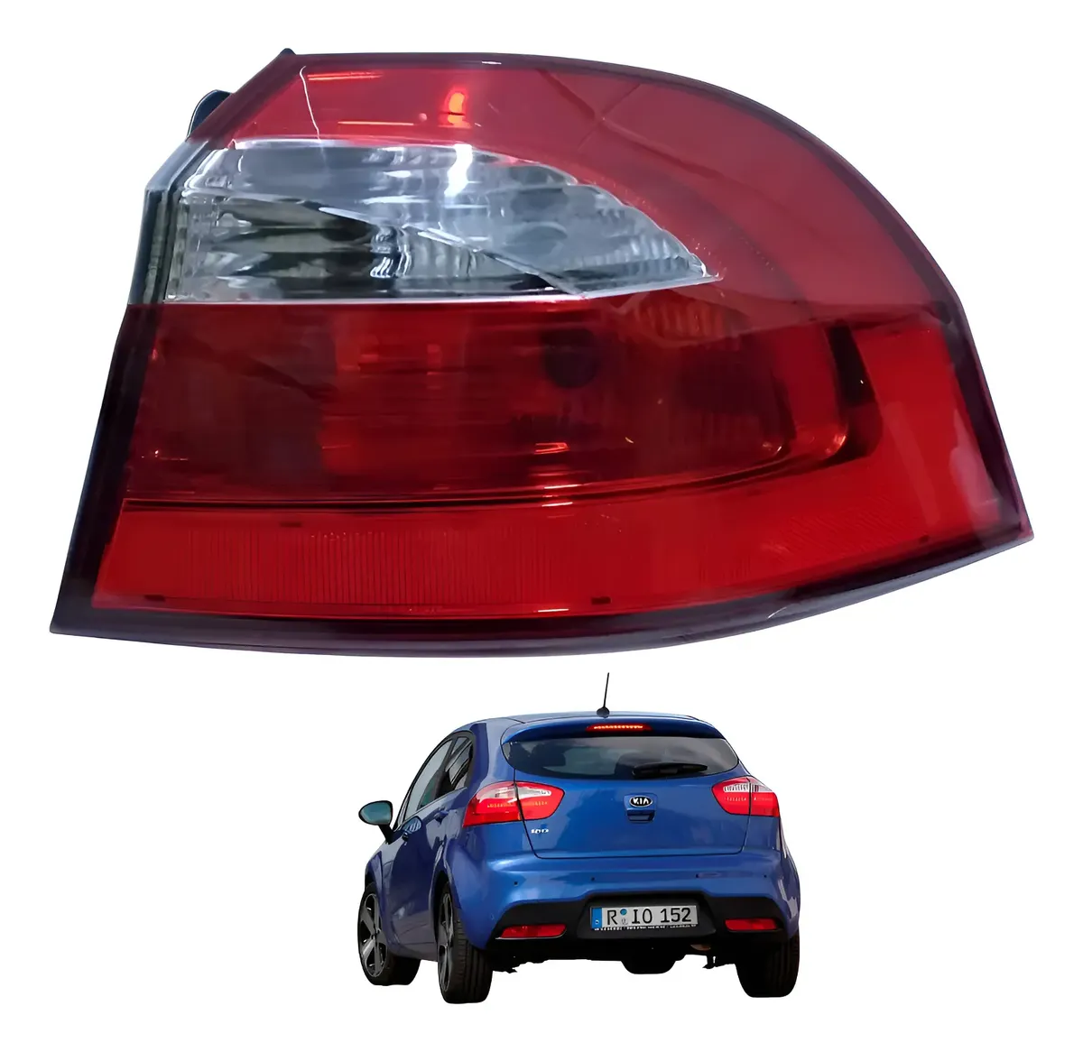 Foco trasero derecho kia rio 5 2013 2014 2015 2016 2017