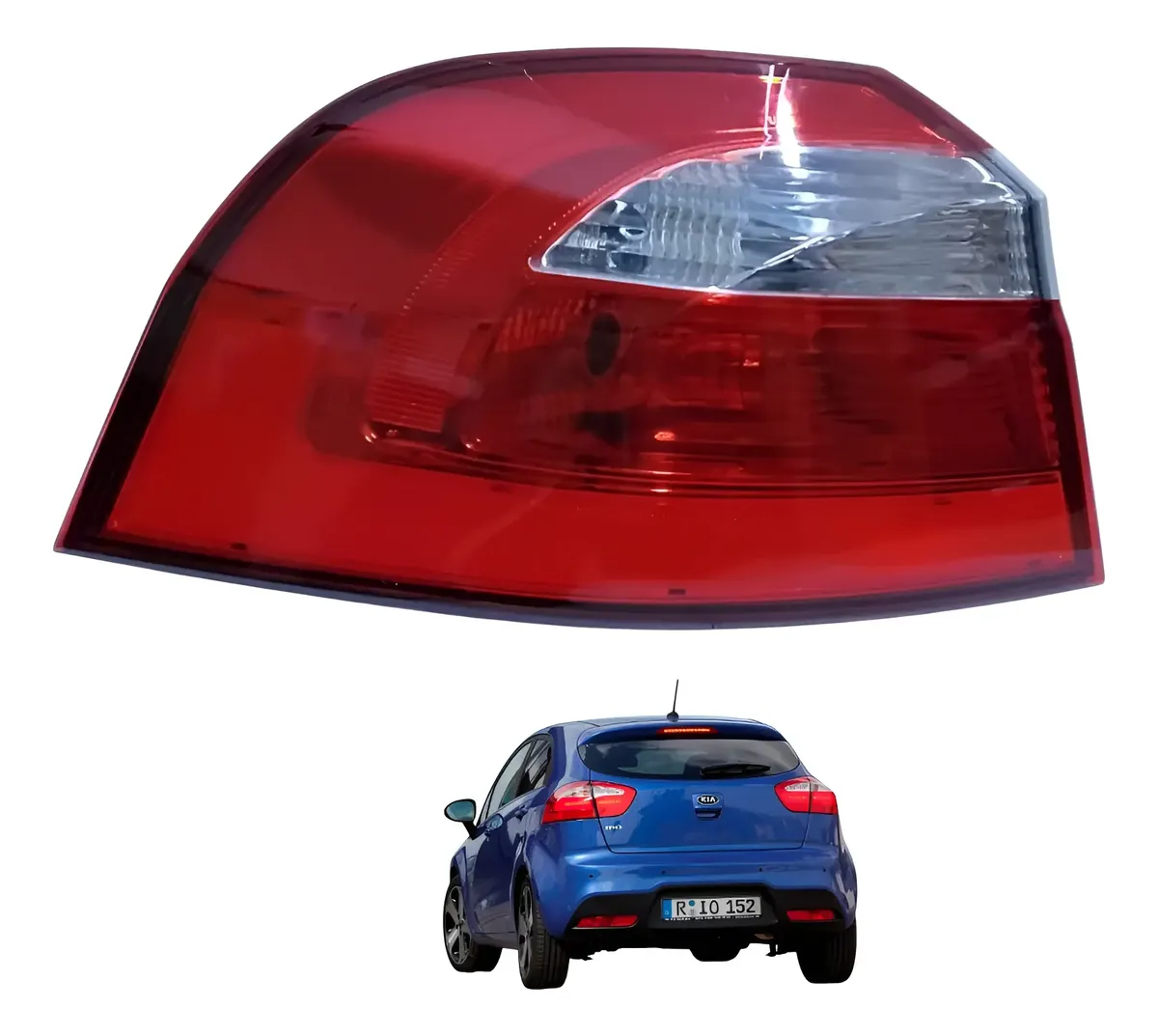 Foco trasero izquierdo kia rio 5 2012 2013 2014 2015 2016 2017