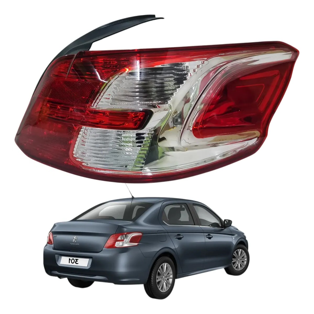 Foco trasero derecho peugeot 301 2013 2014 2015 2016 2017