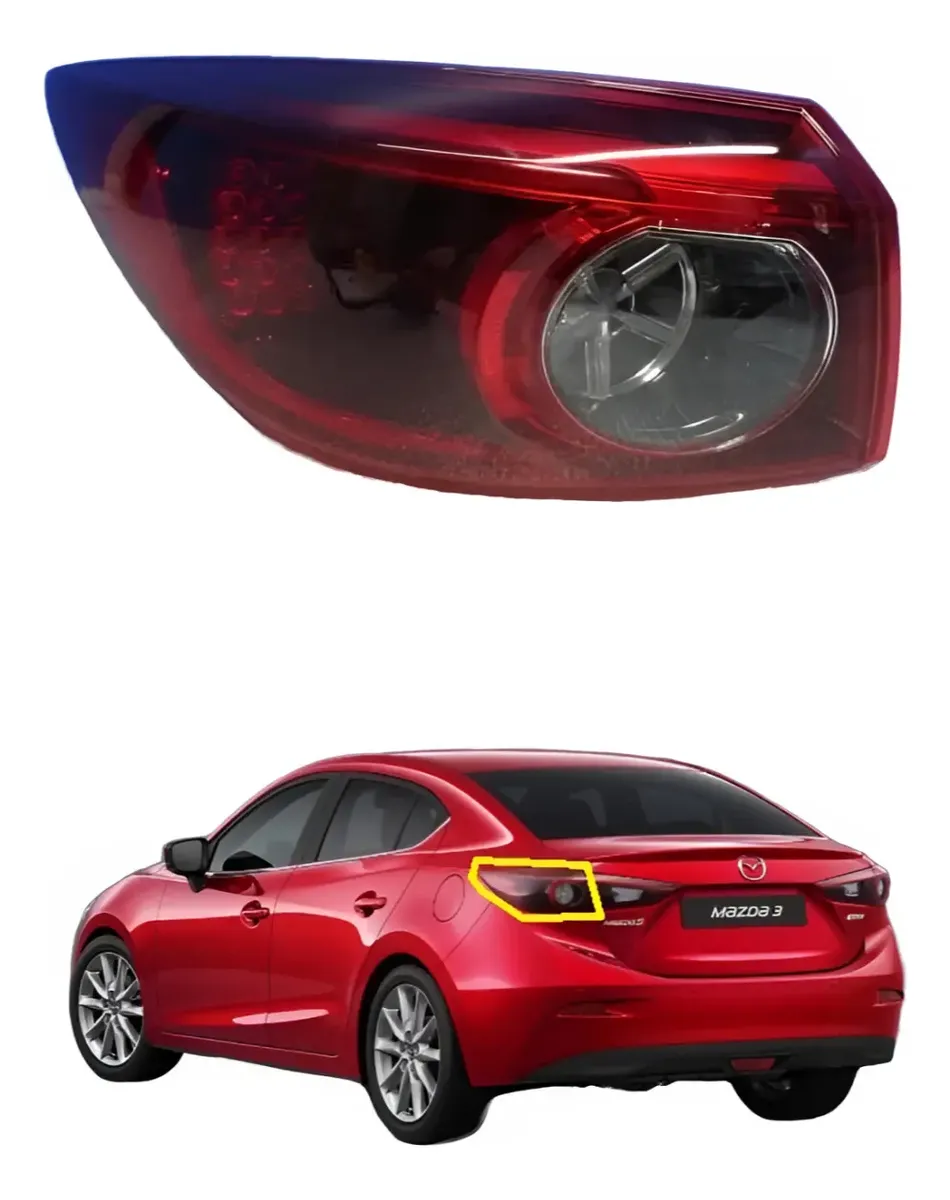 Foco trasero izquierdo mazda 3 2013 2014 2015 2016