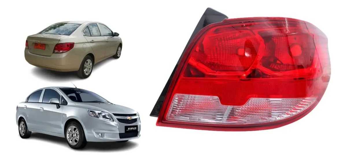 Foco trasero derecho chevrolet sail 2016 2017 2018 2019 2020 2021 2022 2023