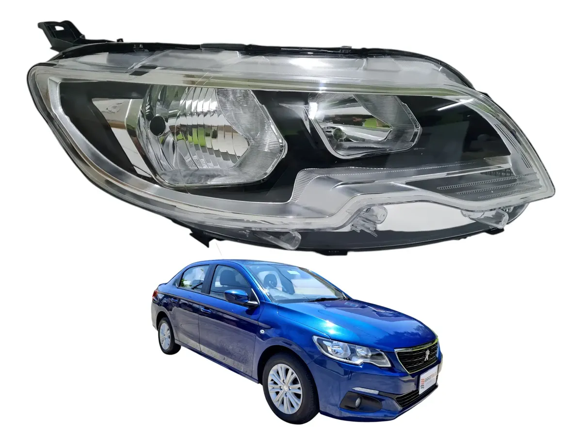 Optico derecho peugeot 301 2018 2019 2020 2021 2022 2023 2024