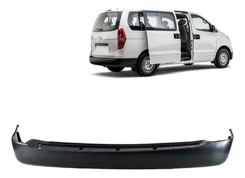 Parachoque trasero hyundai h1 2008 2009 2010 2011 2012 2013 2014 2015 2016 2017 2018 2019 2020 2021
