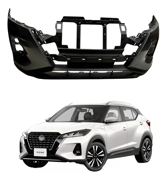 Parachoque delantero nissan kicks 2021 2022 2023 2024