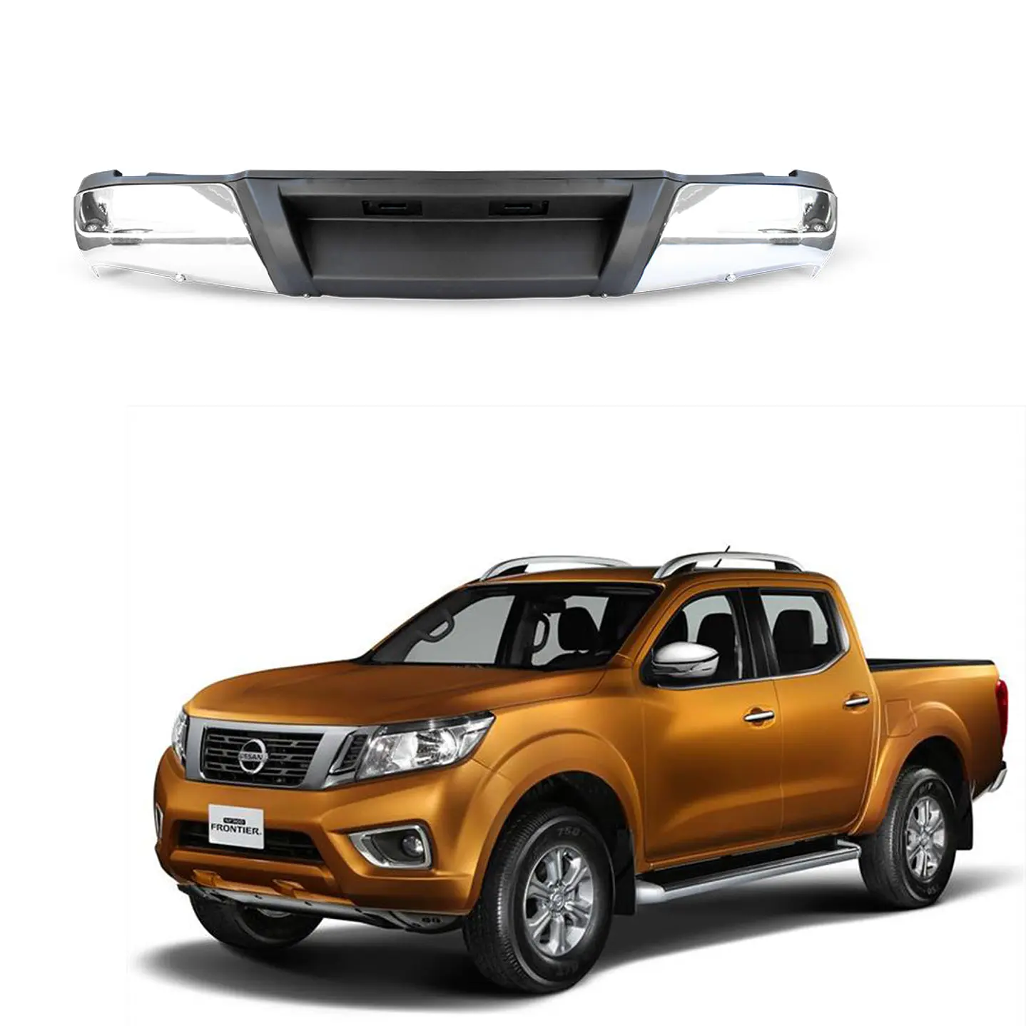 Parachoque trasero nissan np300 2016 2017 2018 2019 2020