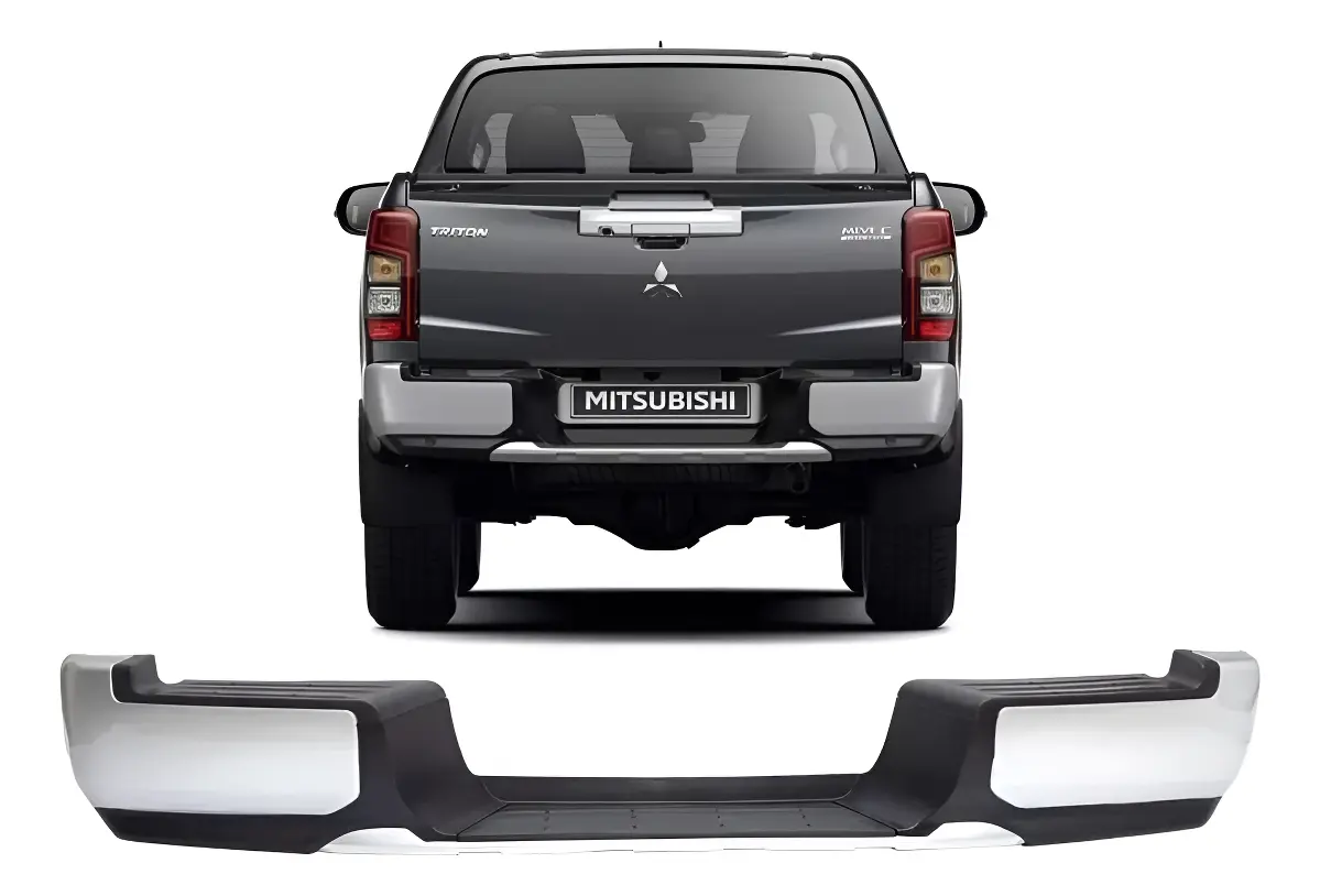 Parachoque trasero mitsubishi l200 2019 2020 2021 2022 2023