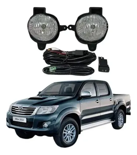 Kit de neblineros toyota hilux 2012 2013 2014 2015