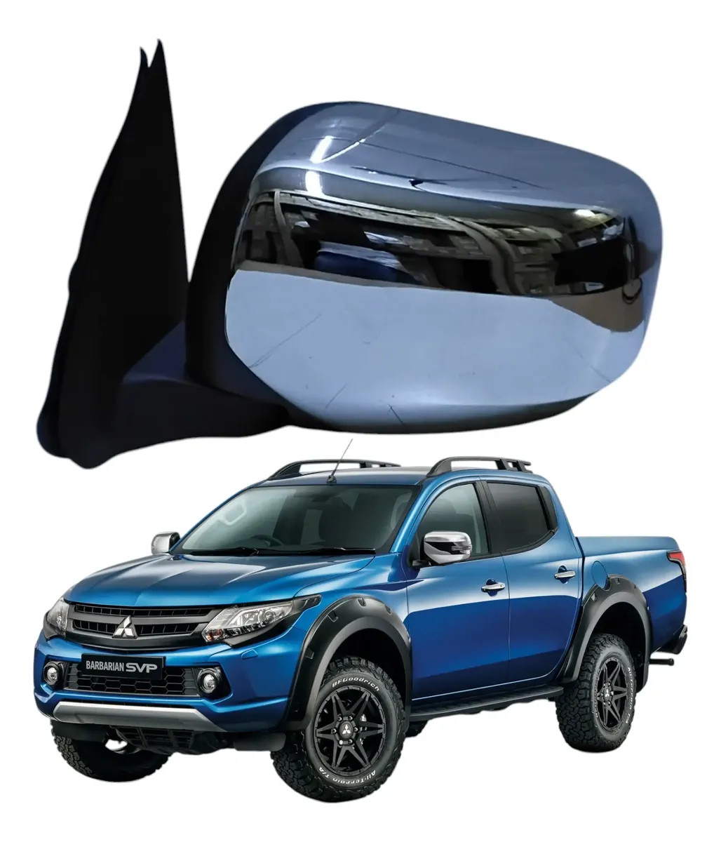 Espejo puerta izquierdo mitsubishi l200 2016 2017 2018 2019