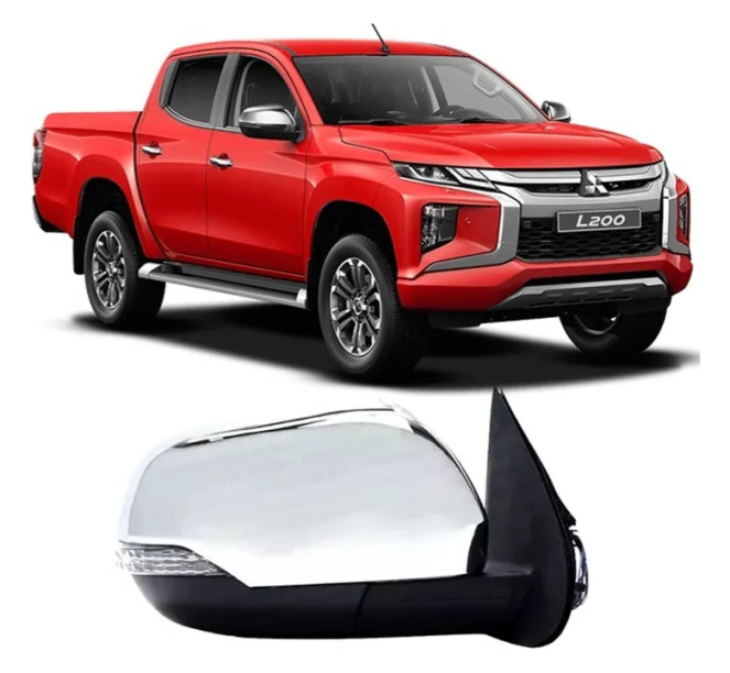 Espejo puerta derecho mitsubishi l200 2020 2021 2022 2023 2024