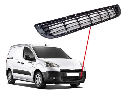 Rejilla parachoque central peugeot partner 2012 2013 2014 2015 2016