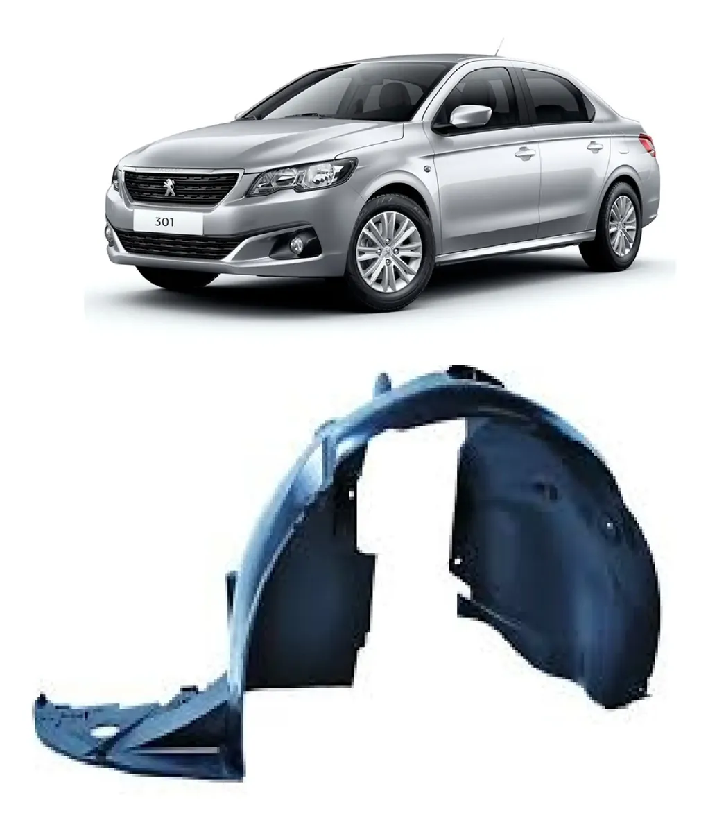 Guardafango delantero izquierdo peugeot 301 2013 2014 2015 2016 2017 2018 2019 2020 2021 2022 2023 2024