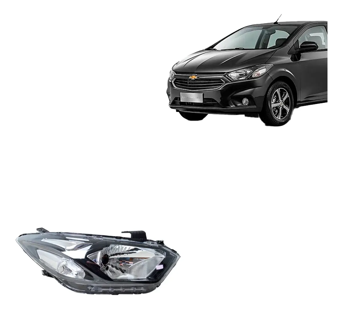 Optico derecho chevrolet prisma 2016 2017 2018 2019 2020 2021