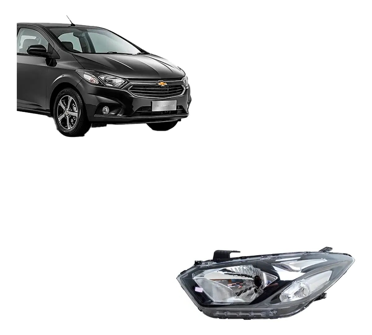 Optico izquierdo chevrolet prisma 2016 2017 2018 2019 2020 2021