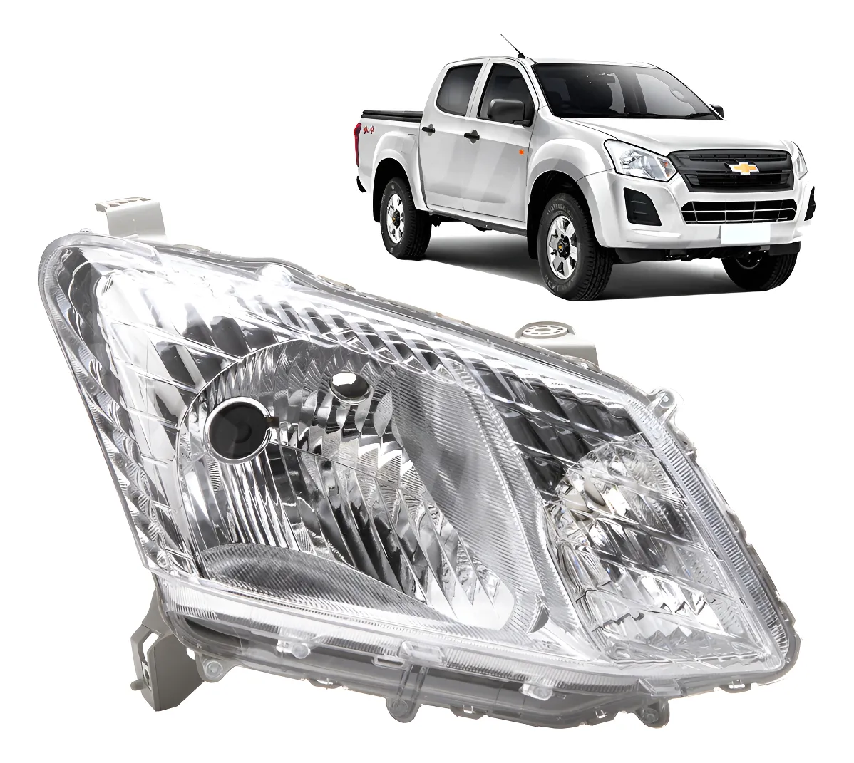 Optico derecho chevrolet dmax 2015 2016 2017