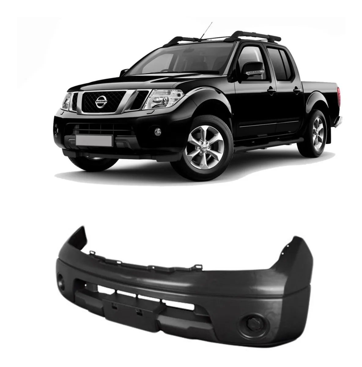 Parachoque delantero nissan navara 2008 2009 2010 2011 2012 2013 2014 2015