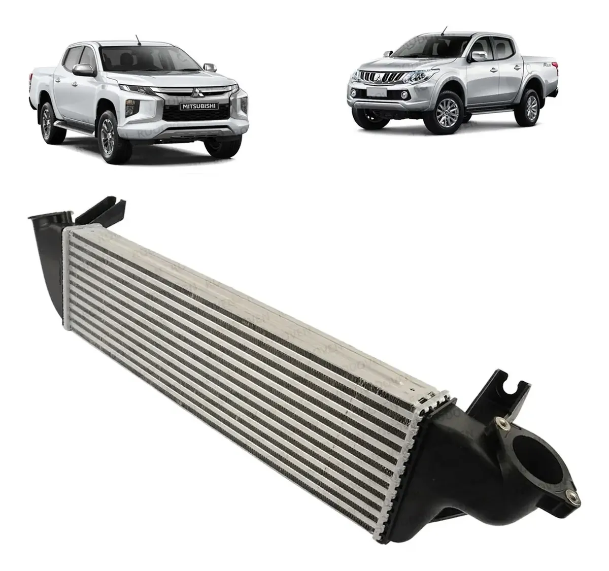 Radiador intercooler mitsubishi l200 2016 2017 2018 2019