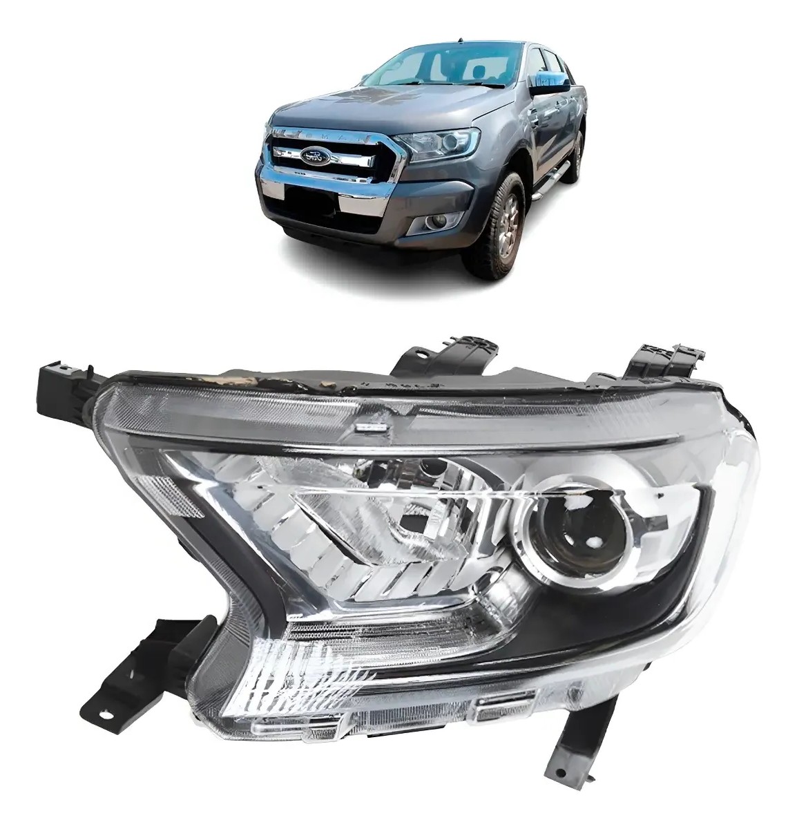 Optico izquierdo ford ranger 2017 2018 2019 2020