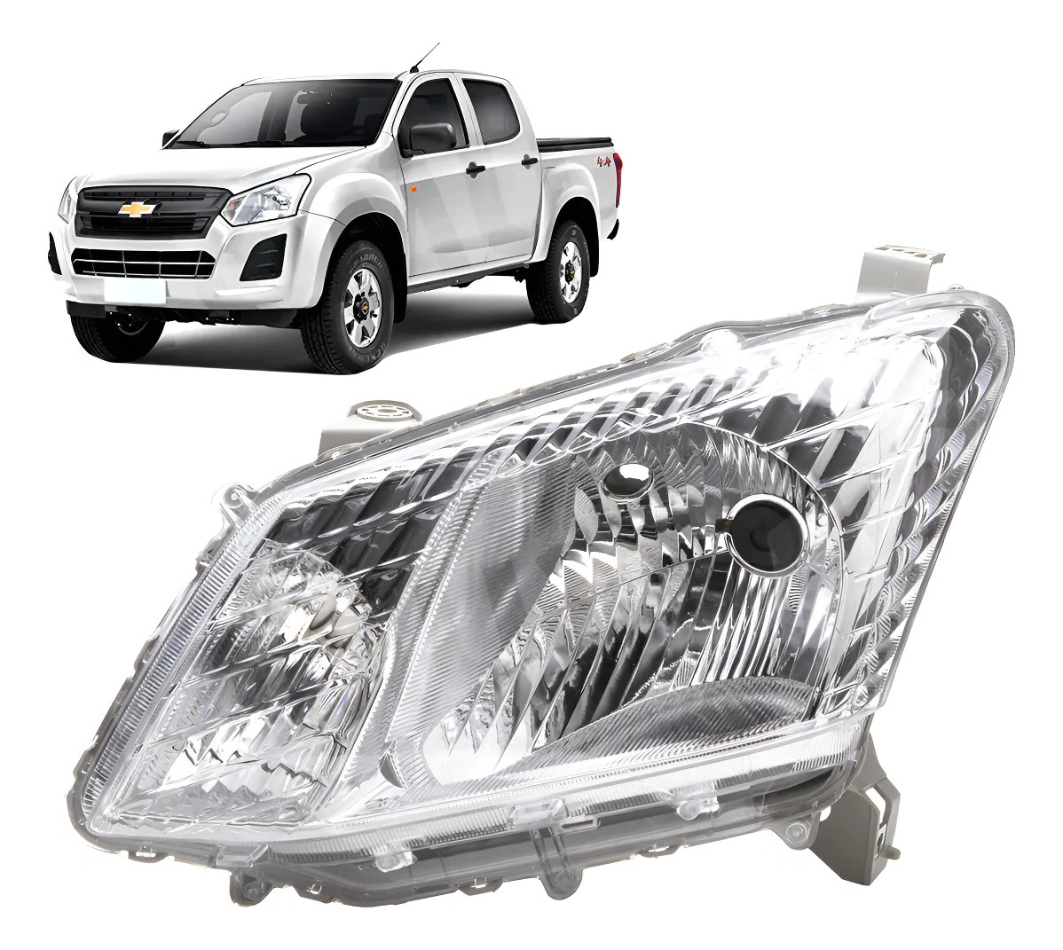 Optico izquierdo chevrolet dmax 2015 2016 2017