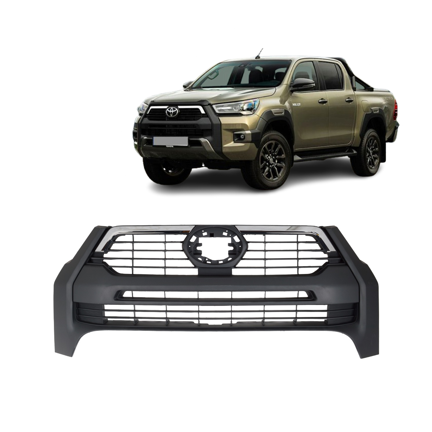 Mascara toyota hilux 2023 2024
