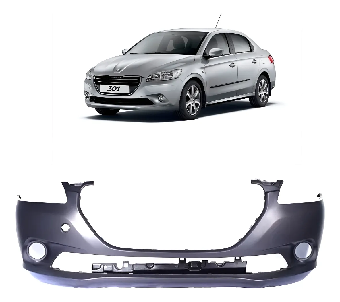 Parachoque delantero peugeot 301 2013 2014 2015 2016 2017