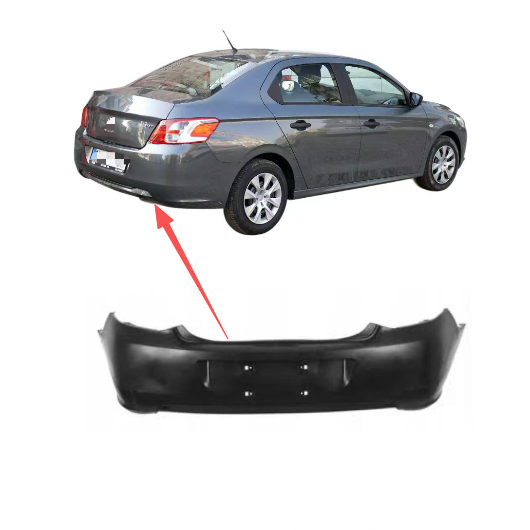 Parachoque trasero peugeot 301 2013 2014 2015 2016 2017 2018 2019 2020 2021 2022 2023 2024
