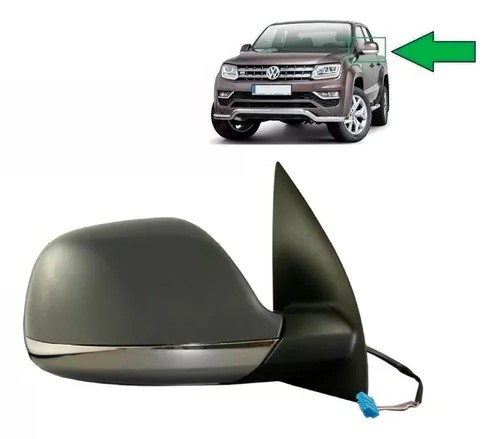 Espejo puerta derecho volkswagen amarok 2010 2011 2012 2013 2014 2015 2016 2017 2018 2019 2020 2021 2022 2023