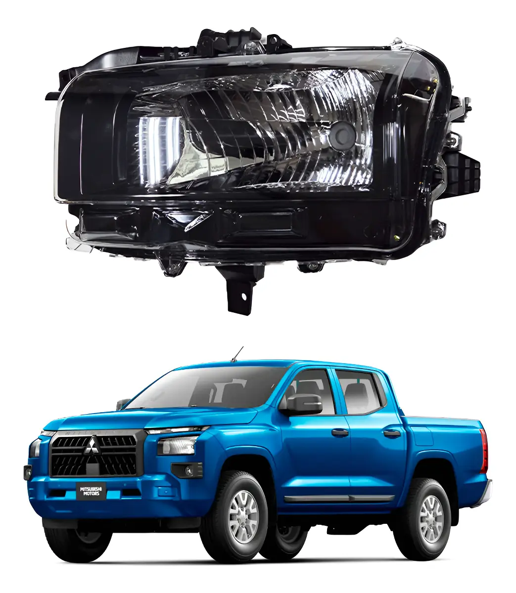 Optico izquierdo mitsubishi l200 2024 2025