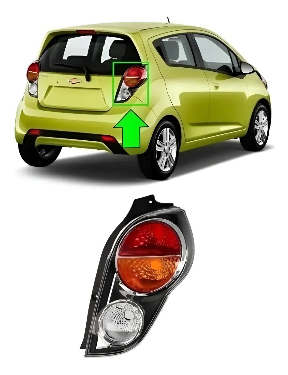 Foco trasero derecho chevrolet spark gt 2011 2012 2013
