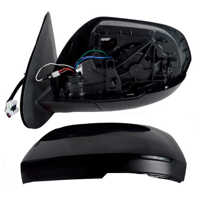 Espejo puerta izquierdo mitsubishi l200 2020 2021 2022 2023 2024
