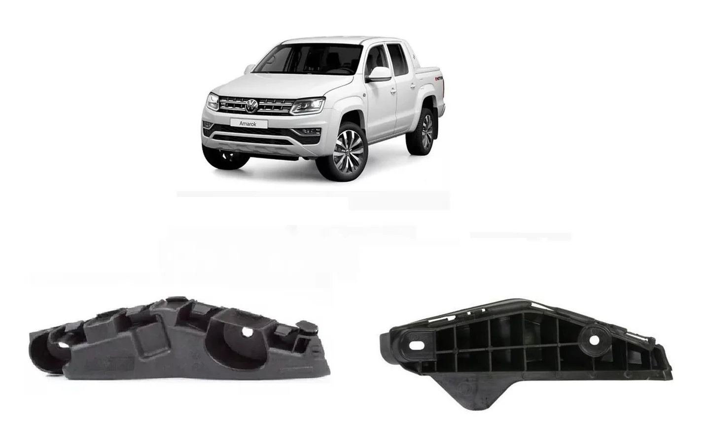 Mensula de tapabarro izquierdo volkswagen amarok 2010 2011 2012 2013 2014 2015 2016