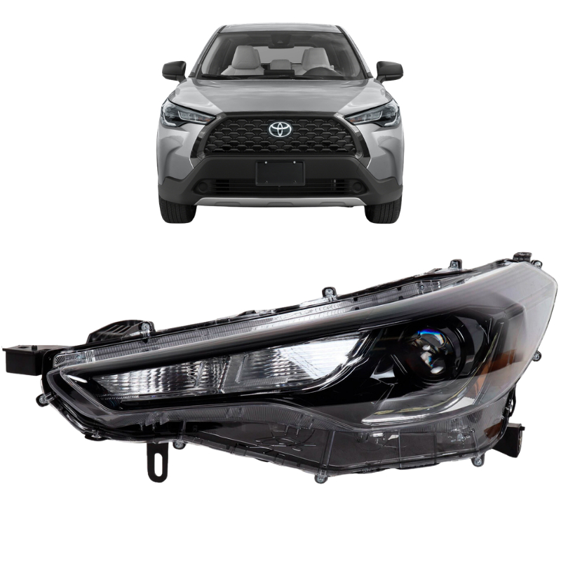Optico izquierdo toyota corolla cross 2021 2022 2023 2024 2025