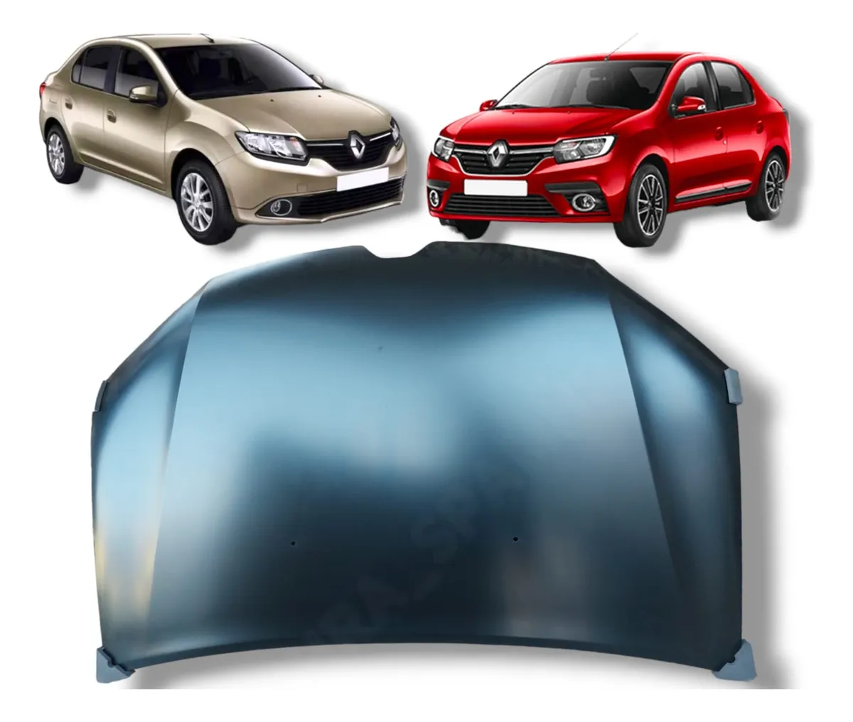 Capot renault symbol 2012 2013 2014 2015 2016 2017 2018 2019 2020 2021 2022