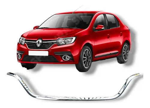 Moldura de mascara renault symbol 2013 2014 2015 2016 2017 2018 2019 2020 2021 2022 2023 2024