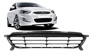 Rejilla parachoque central hyundai accent rb 2012 2013 2014 2015 2016 2017 2018 2019 2020