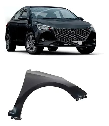 Tapabarro derecho hyundai accent 2021 2022 2023 2024