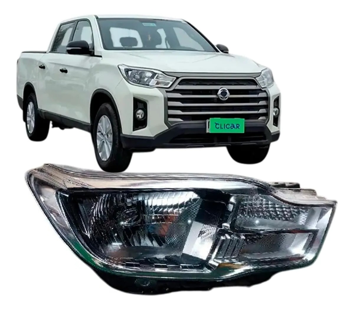 Optico derecho ssangyong musso 2019 2020 2021 2022