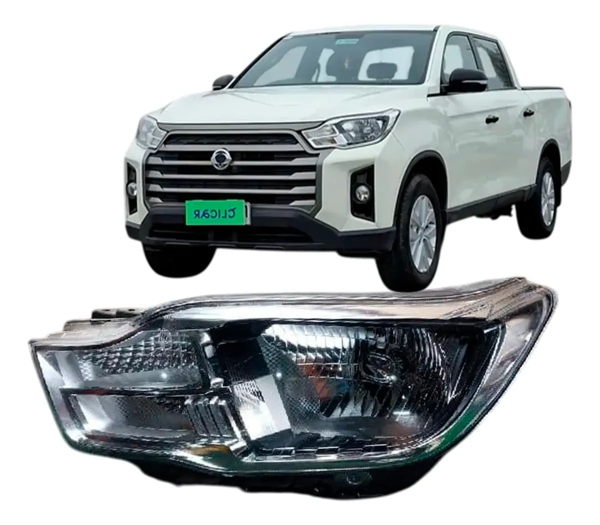 Optico izquierdo ssangyong musso 2019 2020 2021 2022
