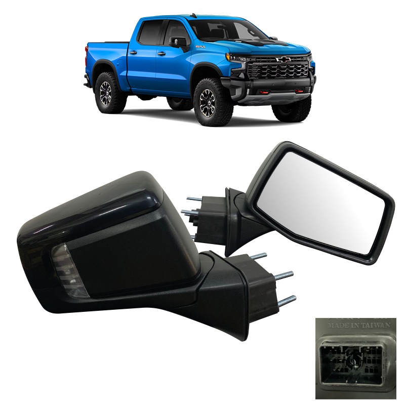 Espejo puerta derecho chevrolet silverado 2019 2020 2021 2022 2023 2024