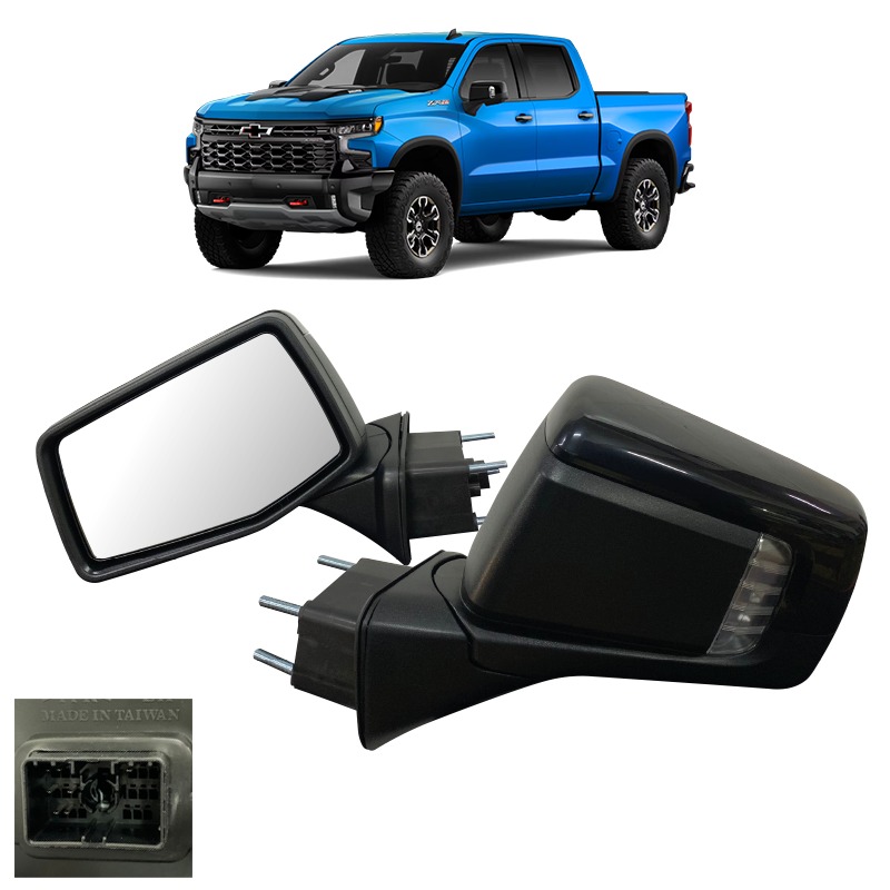 Espejo puerta izquierdo chevrolet silverado 2019 2020 2021 2022 2023 2024