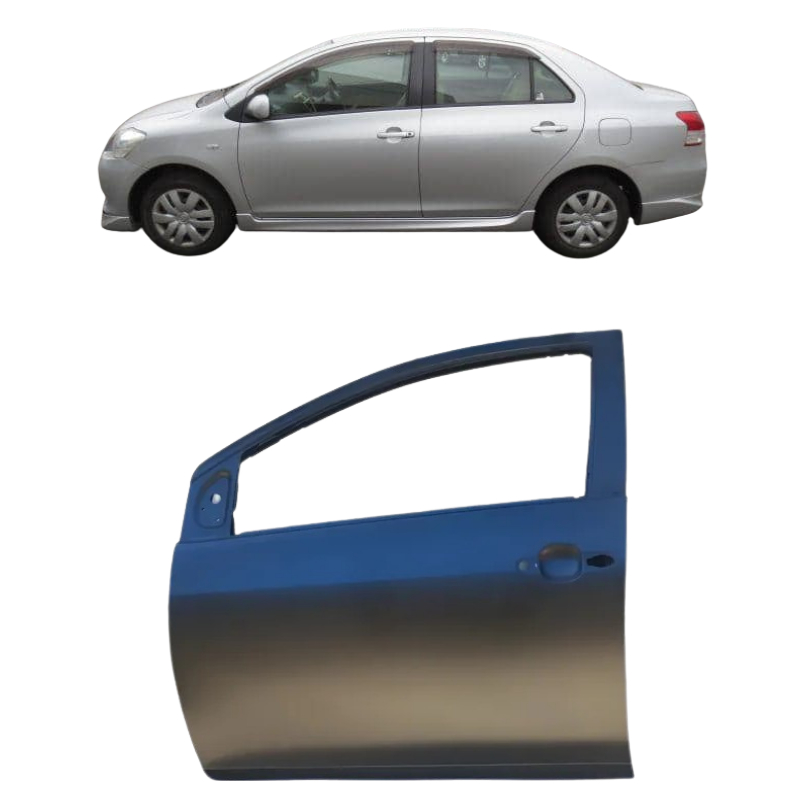 Puerta delantera izquierda toyota yaris 2006 2007 2008 2009 2010 2011 2012 2013
