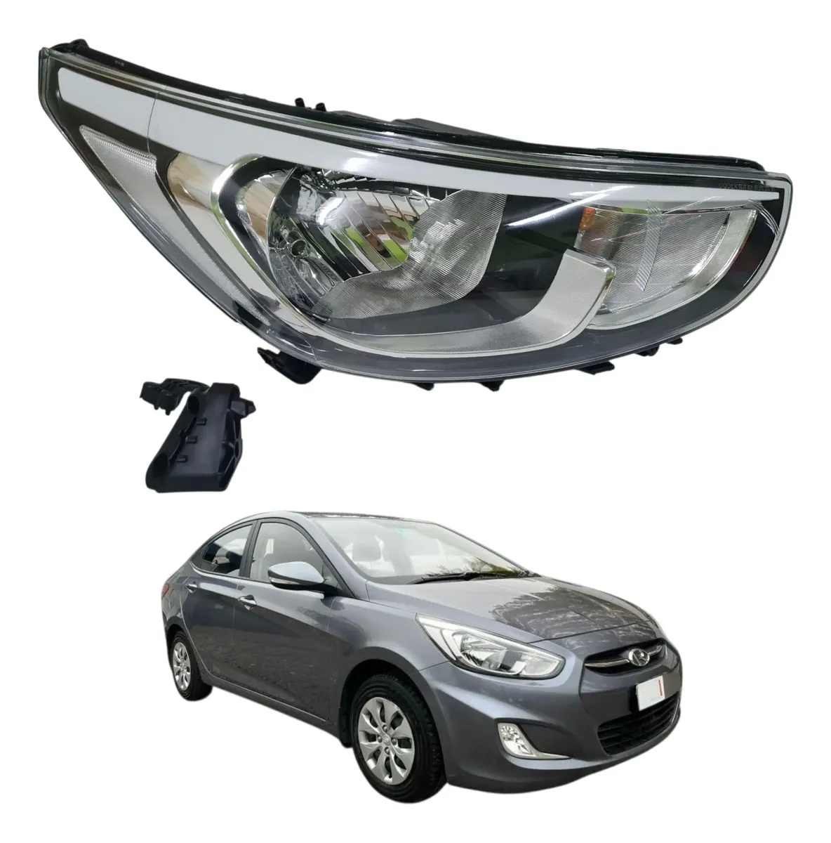 Optico derecho hyundai accent rb 2014 2015 2016 2017 2018 2019