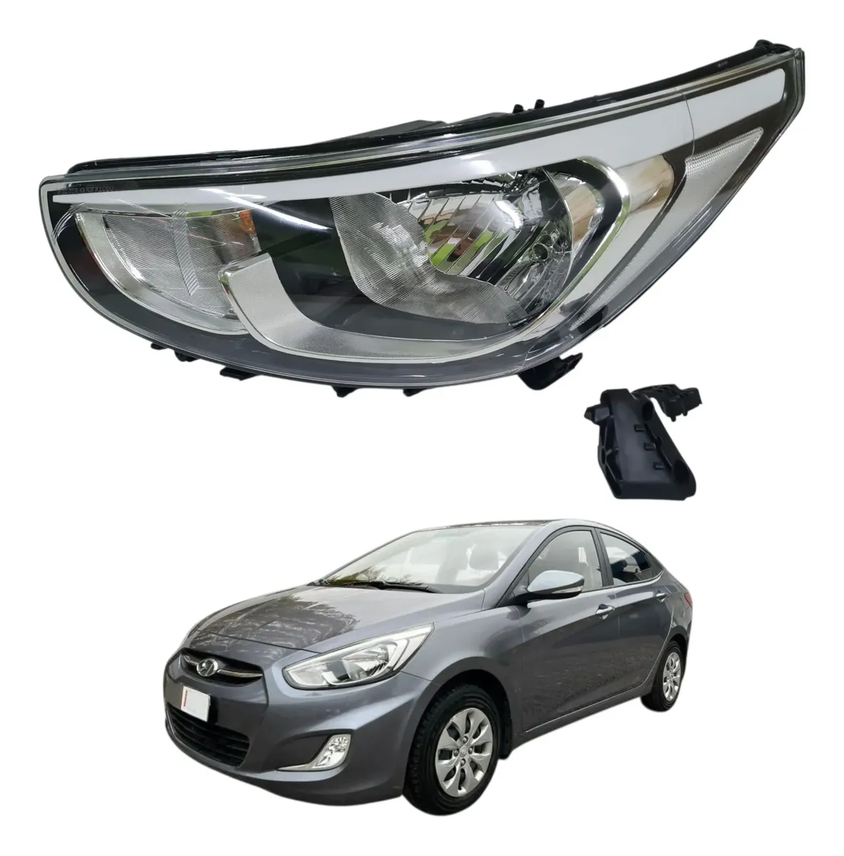 Optico izquierdo hyundai accent rb 2014 2015 2016 2017 2018 2019