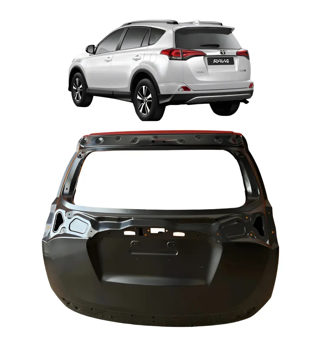 Tapa maleta / portalon inferior toyota rav4 2016 2017 2018 2019
