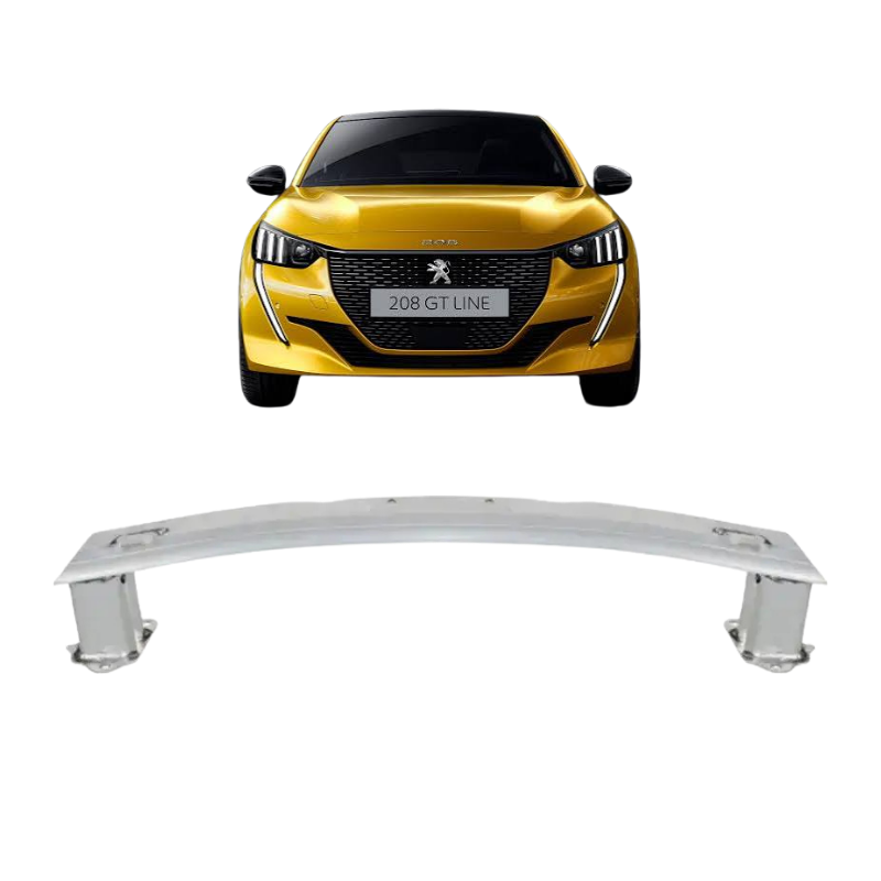 Refuerzo parachoque delantero peugeot 208 2020 2021 2022 2023 2024 2025