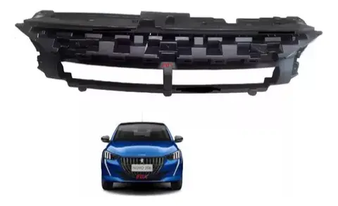 Cubre frontal delantero superior (cubre chapa) peugeot 208 2020 2021 2022 2023 2024 2025